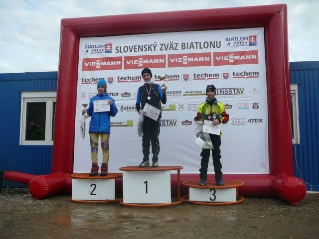 Filip Valientka - 3. miesto MSR v biatlone